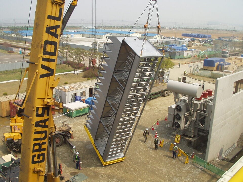 Pulsfilterhouse lifting AirCair Turbo Services