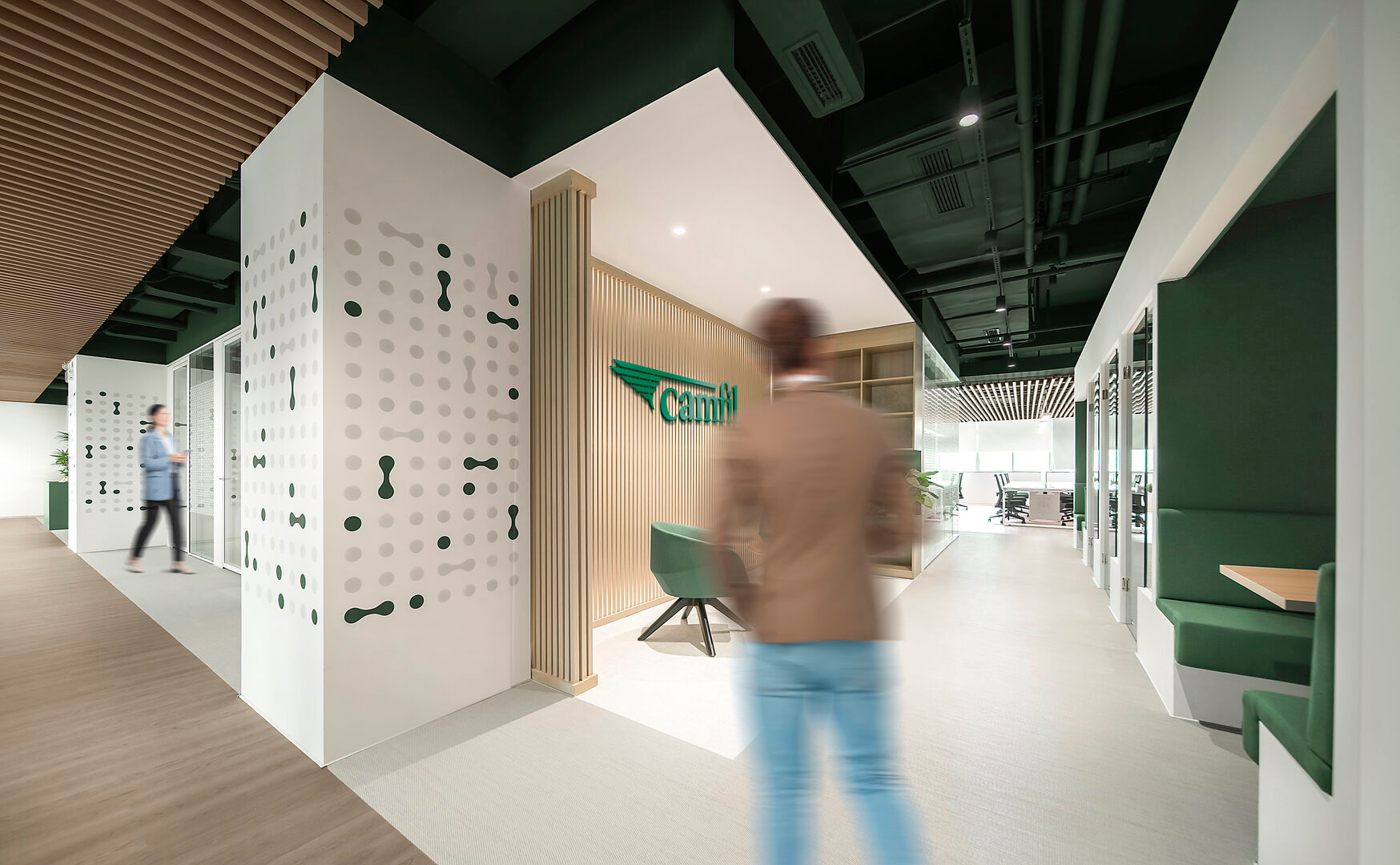 Man in Camfil office