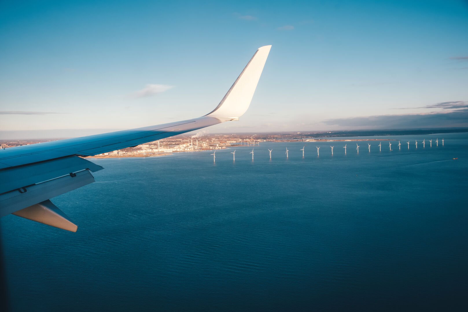 Fly over Københavns lufthavn