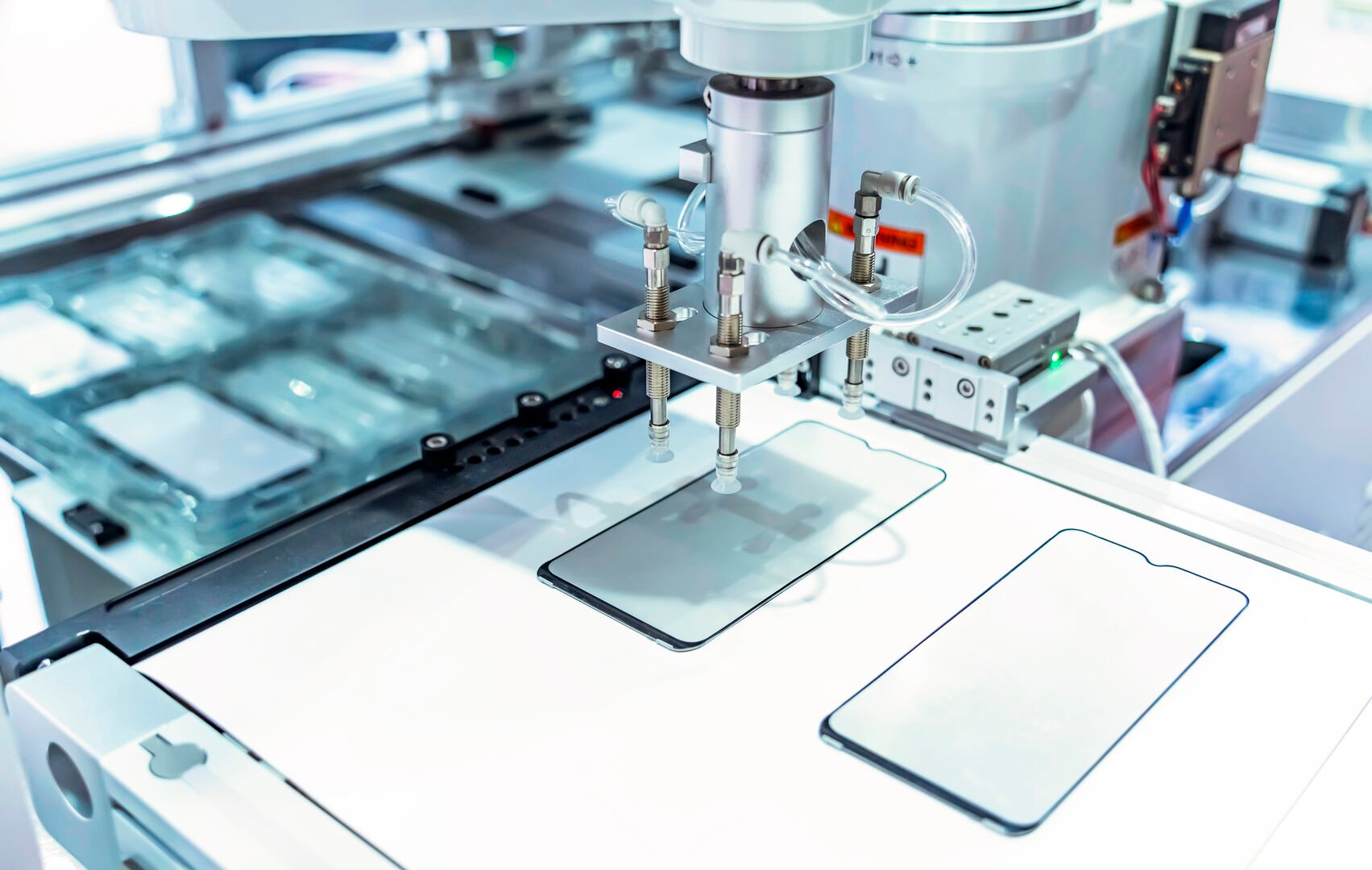 Flat panel display production