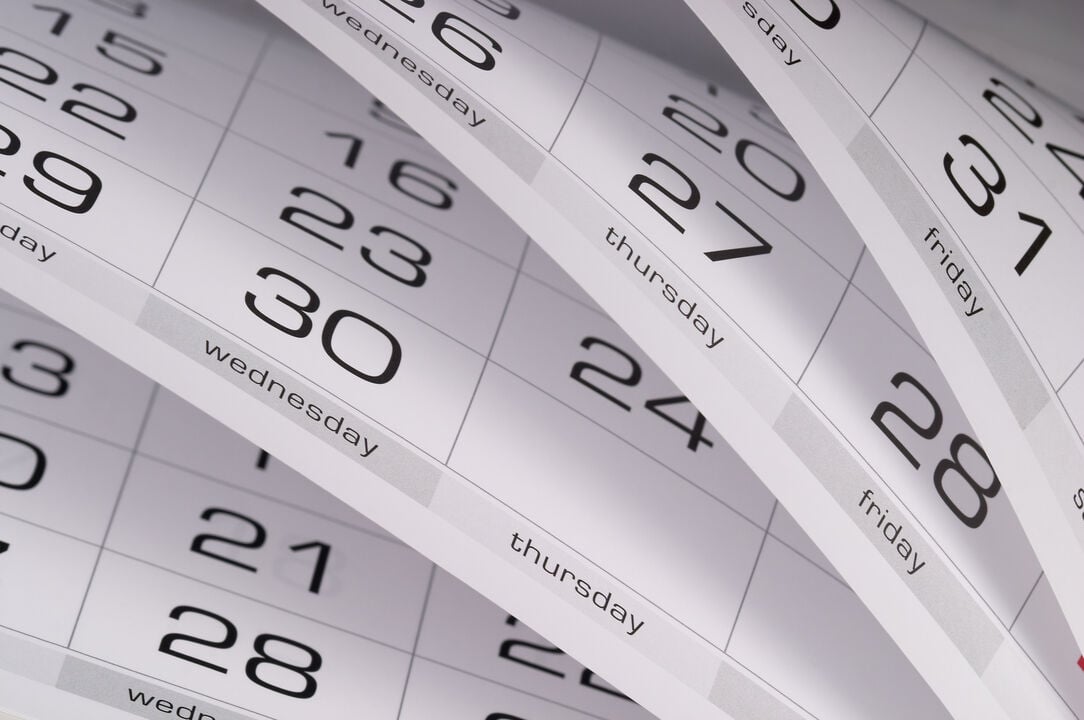 Misc calendar pages