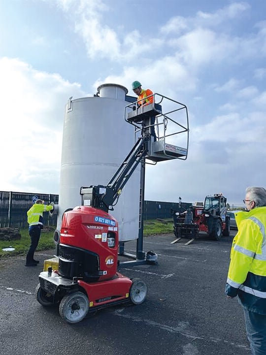 biogas housing, maintenance, service